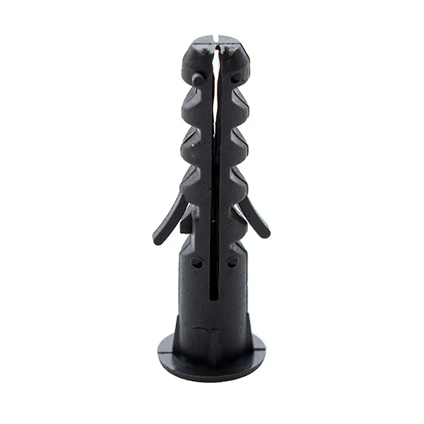 Bucha Plástica Com Aba 10mm 50 Peças