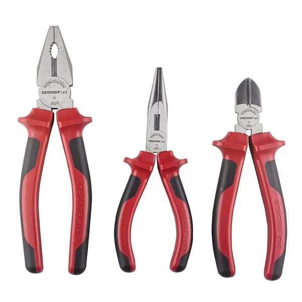 Jogo Alicate Universal/Corte/Bico 8" - 20cm Gedore