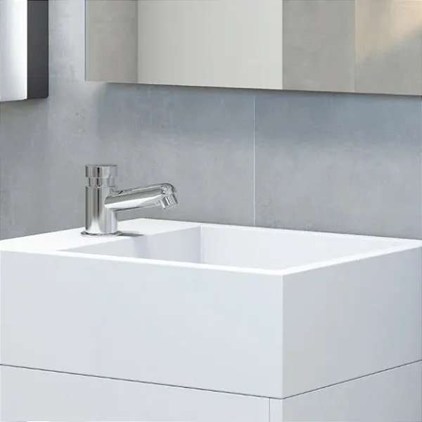Torneira Automática Docol Pressmatic Compact Cromada