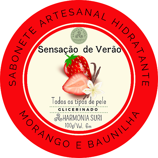 Sensação de Verão (morango e baunilha)