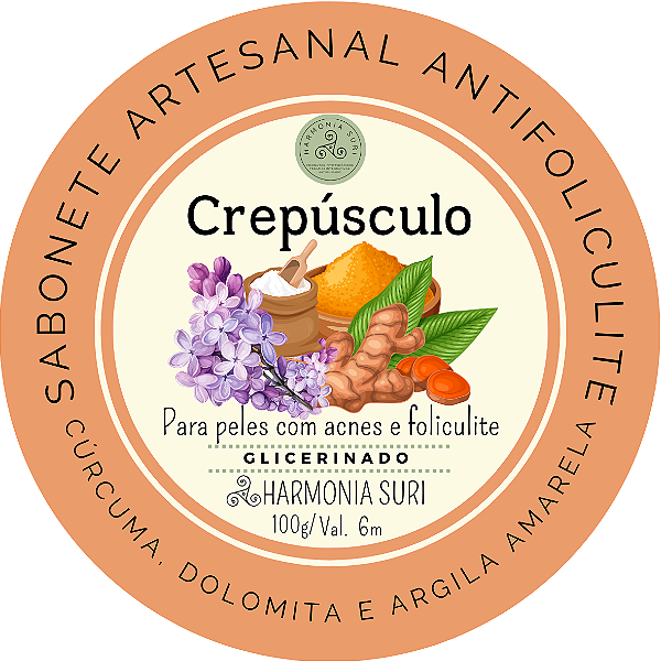 Crepúsculo (Cúrcuma, dolomita e argila amarela)