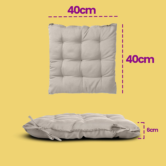 Assento Para Cadeira 40X40 cm Tecido Oxford Liso 100% Poliéster