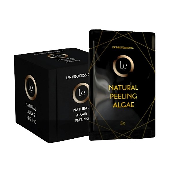 5 Saches Le Walk Algae Peeling de Algas Natural e Purificado