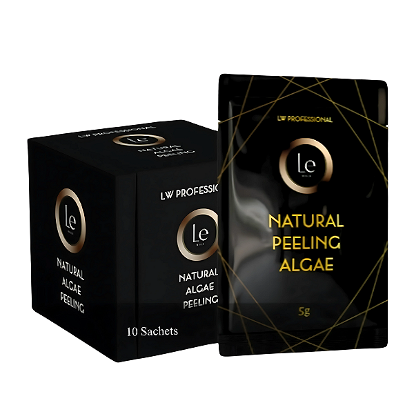 10 saches Le Walk Algae Peeling de Algas Natural e Purificado