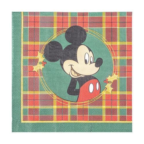 GUARDANAPO DE PAPEL MICKEY 33X33CM