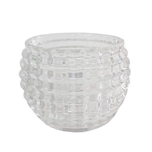 PORTA VELA DE VIDRO 7.5X8.5X6.5CM