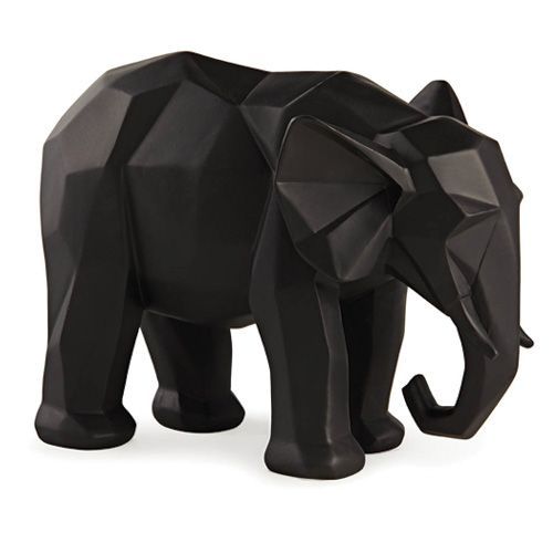 ESCULTURA ELEFANTE EM POLIRESINA 20x14x26 CM