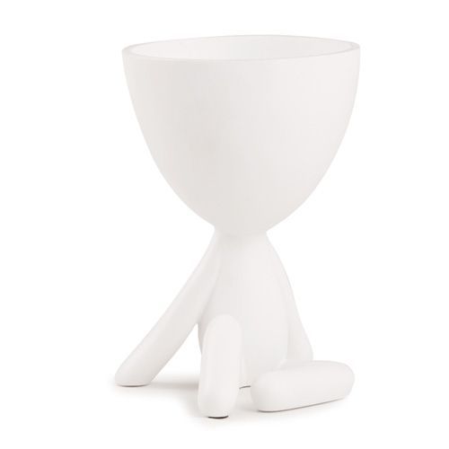 ROY SENTADO EM POLIRESINA (BRANCO)