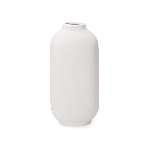 VASO EM CERAMICA BRANCO 26.5X10X13.5CM