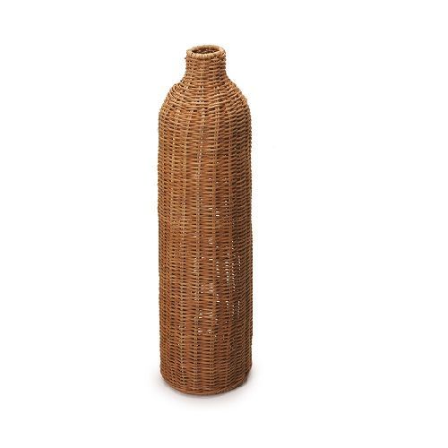 VASO EM RATTAN  53X16X16CM
