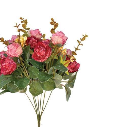 BUQUE DE ROSA 29CM X7