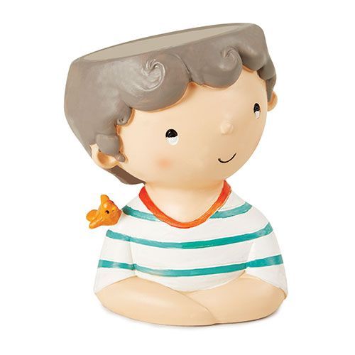 VASO MENINO POLIRESINA 8.5X7.5X10CM