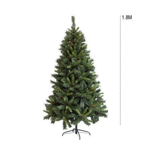 ARVORE DE NATAL LUXEMBURGO C/PINHA 1.8M 756 GALHOS