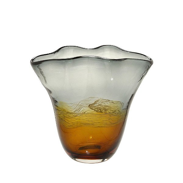 VASO DE VIDRO MURANO 19CM
