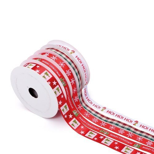 ROLO C/5 FITAS NATALINAS SORT 1CM X 3M