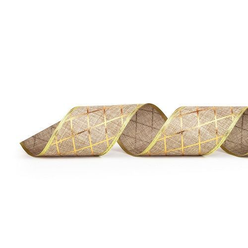 FITA ARAMADA OURO 6.3CM X 9.14M