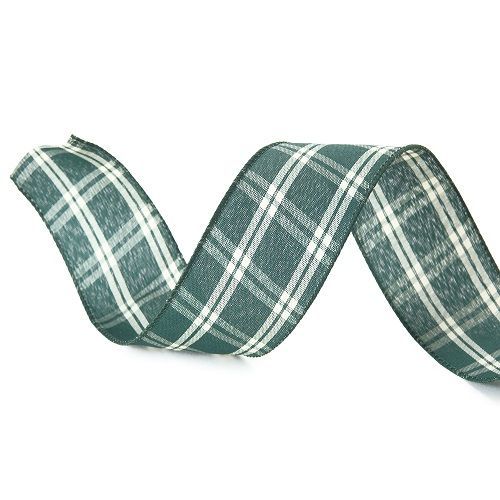 FITA ARAMADA C/LISTRAS VRD/BCO 6.3X914CM