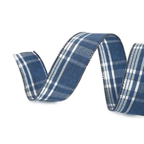 FITA ARAMADA XADREZ AZL/BCO 3.8X914CM