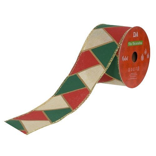 FITA ARAMADA LINHO COLORIDO 6.3CMX9.14M