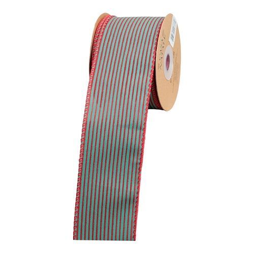 FITA NATALINA VERDE E VERMELHO 9.14M X 6.3CM