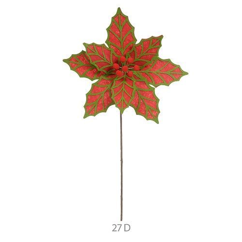 H.BICO PAPAGAIO VERMELHO E VERDE 62CM