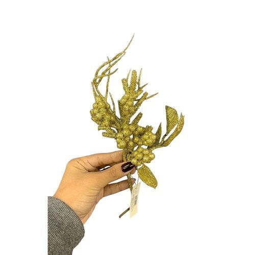 HASTE DECORATIVA GLITTER 27CM