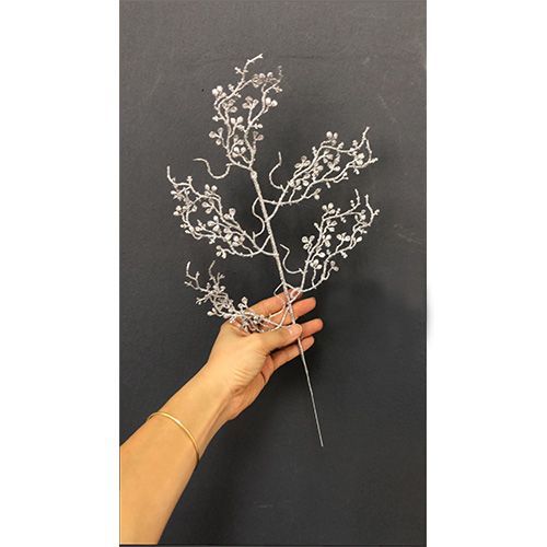 HASTE NATAL DETALHES PRATA 41CM