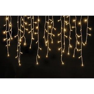 CASCATA 100 LED WARM FIXO M/F 127V 3M