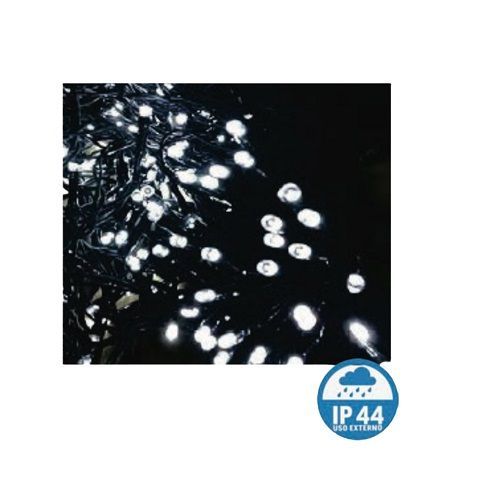 CORDAO 300 LEDS STROBINHOS BRANCO BIVOLT EXT 30M