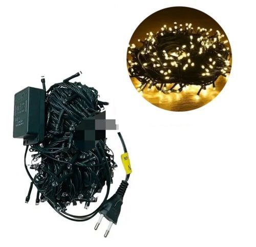PISCA 100 LED WARM 10M 127V 8 FUNCOES