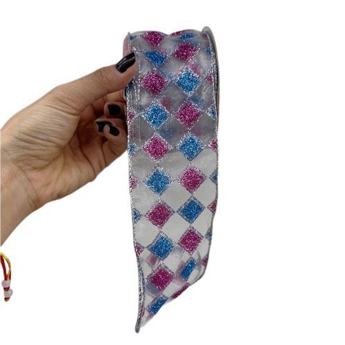 FITA ORGANZA AZC/RSC 6.3CM X 9.14M