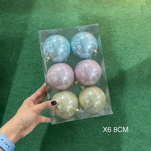 BOLA LISA SORTIDO CANDY COLOR 8CM JG6