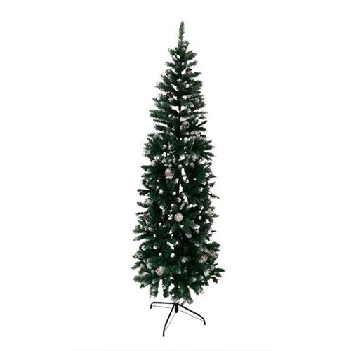 ARVORE DE NATAL SLIM NEVADA 210CM C/600 GALHOS