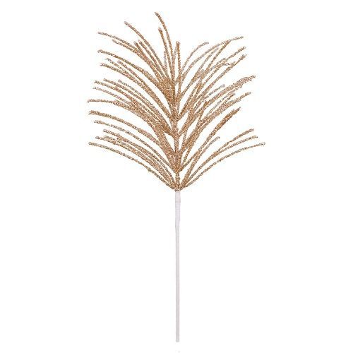 HASTE NATALINA C/ GLITTER ROSE GOLD 64CM