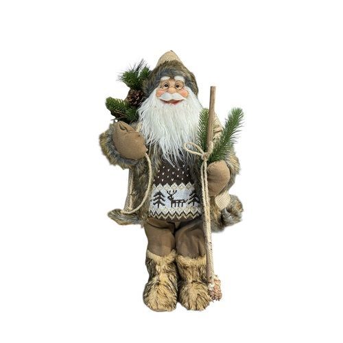 PAPAI NOEL 60CM CINZA