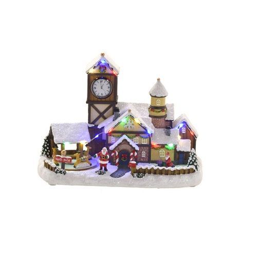 CENARIO NATALINO COM LUZ 22x16x30