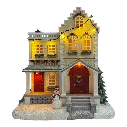 CENARIO CASA NATALINA MUSICAL COM LUZ