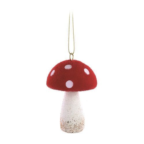 ENFEITE PENDENTE COGUMELO 12CM