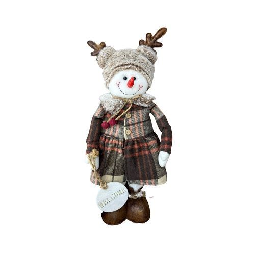 BONECO DE NEVE DECORATIVO