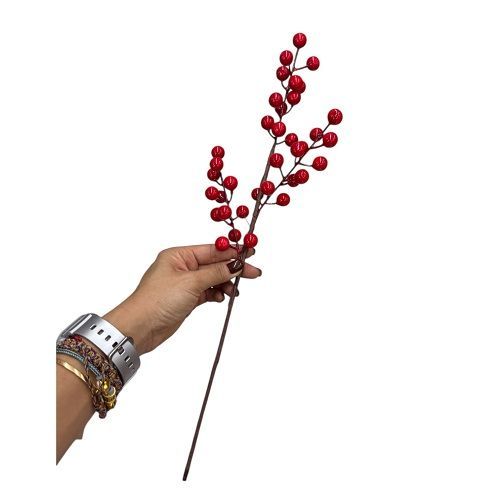 GALHO DE NATAL BERRY BOLINHAS 45CM