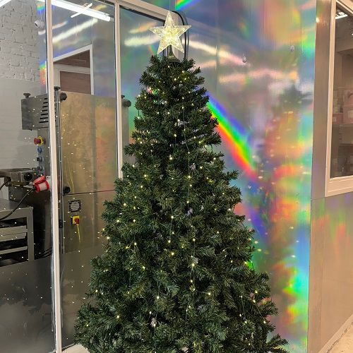 PONTEIRA ESTRELA FIO DE LEDS WARM C/18 CAIDAS E 380 LEDS BIVOLT