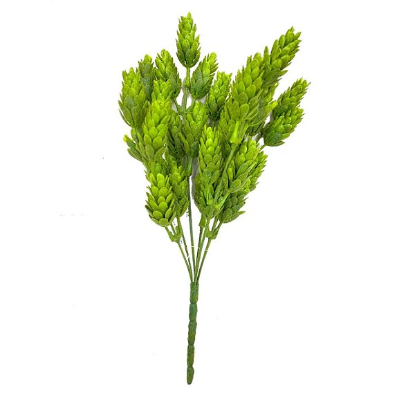 MINI BUQUE VERDE X7 33CM