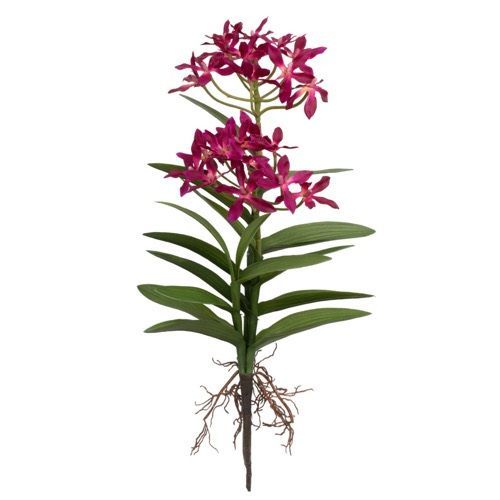 ORQUIDEA EPIDENDRUM TOQUE REAL PREMIUM PINK 48CM