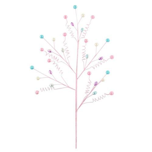 HASTE PASCOA OVO PEROLADO 53CM