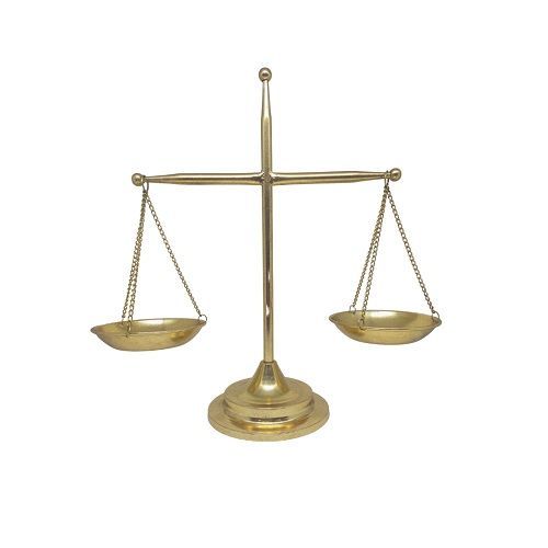 BALANCA JUSTICA DOU G 43CM