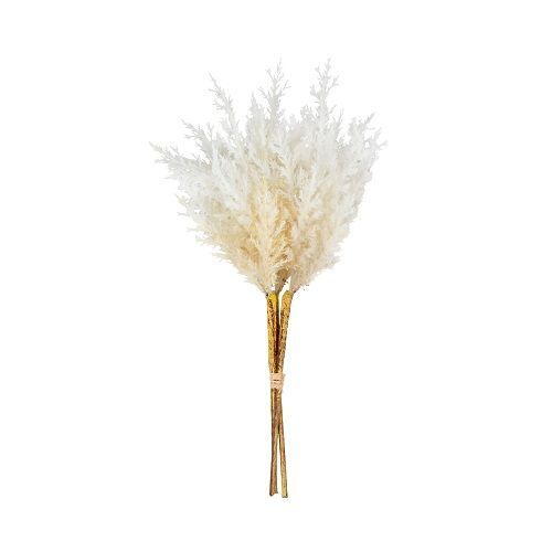 RAMALHETE FOLHAGEM SECA X3 37 CM