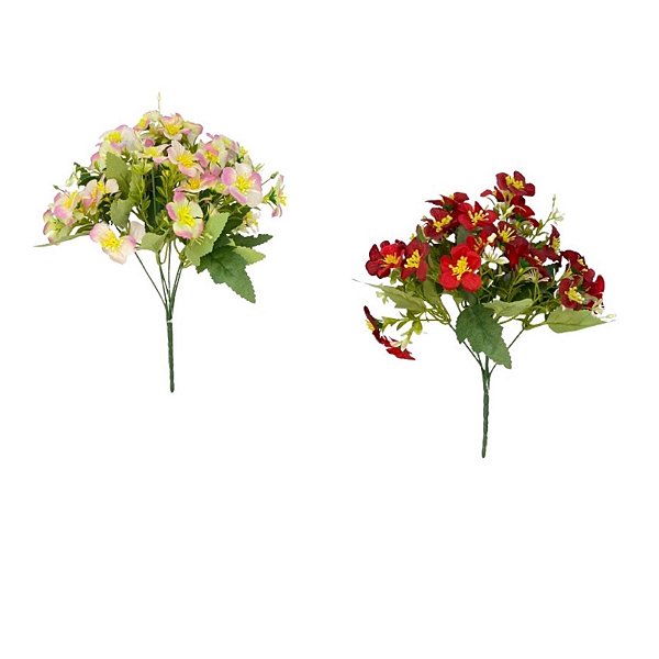 MINI BUQUE FLOR DE MACIEIRA X9 35CM