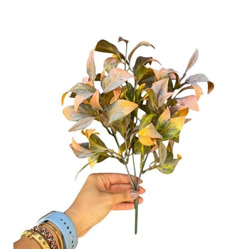 BUQUE DE FOLHAS OUTONAL 35CM