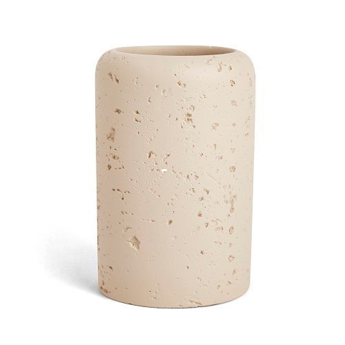 COPO EM CIMENTO BEGE 11.5X7.5X7.5CM