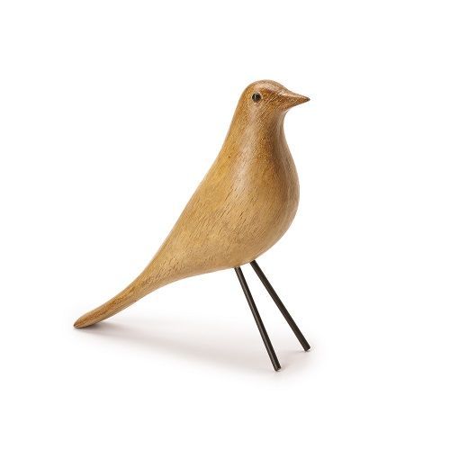 ESCULTURA PASSARO EM POLIRESINA 22x7.5x19.5 CM